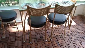 Some of the most reviewed products in deck tiles are the newtechwood ultrashield naturale 1 ft. Balcony Makeover Ikea Flooring One Year Later Youtube