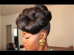 6 Easy Updo High Bun Hairstyle Tutorials For Black Women High Bun Hairstyles Natural Hair Updo Bun Hairstyles