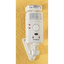 An alarm system can be connected to light with a motion sensor if it has this capability. Strobe Security Motion Sensor Alarm With Strobe And Remote 111561 Home Security Devices At Sportsman S Guide