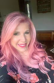 Did someone post a purple pink hair color?