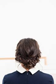 Make your braid look thicker by stretching out your braid. Reverse Crown Braid In 15 Minutes