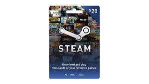Gift your friends, trade items, and even create new content for games in the steam workshop. Steam Card 20 Central Tech Store