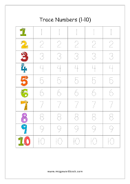 One peach 2 bananas 3 oranges. Number Tracing Tracing Numbers Number Tracing Worksheets Tracing Numbers 1 To 10 Writing Numbers 1 To 10 Megaworkbook