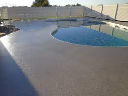 Do you want to restore the appearance of your pool deck? Concrete Pool Deck Coating Diy Pool Deck Coating Sani Tred