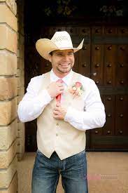 Country Chic Groom Attire Jeans Vest Cowboy Hat Country Groom Attire Country Wedding Attire Cowboy Wedding