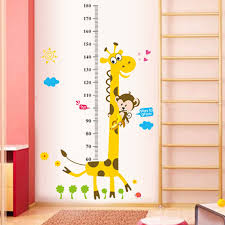 Zs Sticker Giraffe Wall Stickers Children Home Decor Cartoon Wall Decal Wall Sticker For Kids Room Baby Nursery