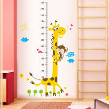 zs sticker giraffe wall stickers children home decor cartoon wall decal wall sticker for kids room baby nursery