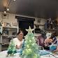 Make a seaglass Christmas tree at the Bloomin Cott... event in Phillipsburg, NJ