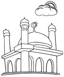 Also you will find here a variety of beautiful pictures in mosque style! 10 Most Beautiful Mosque Coloring Pages For Children Coloring Pages Mosque Cartoon Coloring Pages Cartoon Coloring Pages