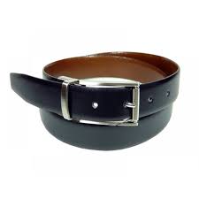 Ibex Of England Mens Reversible Belt In Tan And Black Leather
