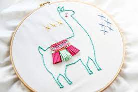 All popular formats for home embroidery machines. Maker Mama Llama Embroidery Pattern Make And Takes