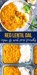 Easy Red Lentil Dal Recipe Recipe Red Lentil Recipes Lentil Dal Recipe Dal Recipe