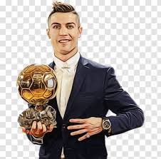 Cristiano ronaldo shares first trailer for upcoming superhero cartoon 'striker force 7'. Trophy Cartoon Cristiano Ronaldo Soccer Ball Transparent Png