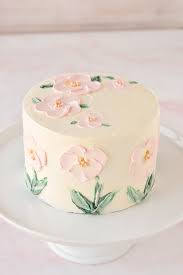 How To Paint A Cake Pretty Birthday Cakes Pastel Cakes Simple Cake Designs