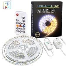 Led rope or tape lights are very thin making it easy to install them under your cabinets. Bason White Led Strip Lights Dimmable Led Rope Light With Rf Remote 16 4ft Waterproof 6500k Daylight Led Vanity Lights 12v Flexible Led Tape Lights For Mirror Under Cabinet Ribbon Kitchen Bedroom Buy Online In