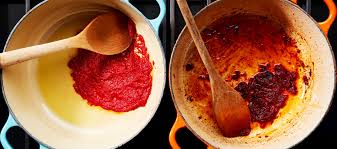 Tomato paste is a staple ingredient that packs a lot of flavor into all of your favorite dishes. Tomato Paste Are You Cooking It Long Enough Epicurious