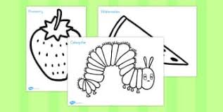 The set includes facts about parachutes, the statue of liberty, and more. Colouring Sheets To Support Teaching On The Very Hungry Caterpillar