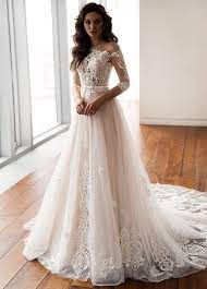 Dazzling Tulle One Shoulder Neckline A Line Wedding Dresses With Lace Ftw Bridal Lace Top Wedding Top Wedding Dresses Lace Top Wedding Dress