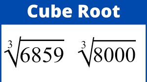 Cube Root of 6859 and Cube Root of 8000 without a calculator - YouTube