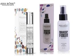 miss rose oil free primer and makeup