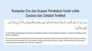 Ada banyak pilihan waktu yang dapat ditentukan pasangan untuk memberi jeda antara pertunangan dengan pernikahan. Kumpulan Doa Dan Ucapan Pernikahan Islami Untuk Saudara Teman Dan Keluarga Tribun Sumsel