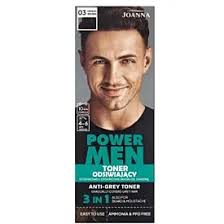 Joanna Power Men Toner odsiwiający, 03 Medium brown
