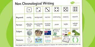 Non Chronological Writing Dice Activity Non Chronological Reports Teaching Inspiration Activities