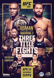 Over the past decade, with the help of state athletic commissions throughout the united states, ufc® has. Ufc 261 Wikipedia