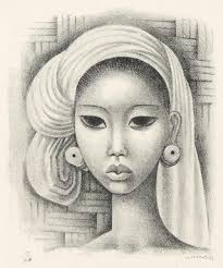 Sold at Auction: Pair of antique oval frames with bubble glass: each holds a