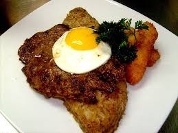 Bistec A Lo Pobre Peruano Tacu Tacu A Lo Pobre Peruvian Recipes Food Recipes