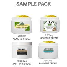 CBD Cream Gift Set | CBD Pain Cream 4 Sampler Pack