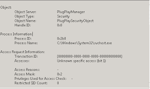 Handle id allows you to correlate to other events logged (open 4656, access 4663, close 4658) Event Id 4656 Repeated Security Event Log Plugplaymanager