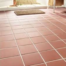 Quarry tiles effortlessly bring an air of farmhouse chic to any home when used as flooring. Seema Red Quarry Rex Floor Tile Tile Choice Tile Choice Tile Floor Stone Flooring Natural Stone Tile Floor