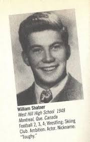 William Shatner's High School Yearbook Picture and Ambitions