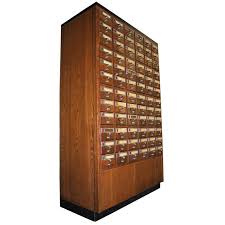 Check out our library file cabinet selection for the very best in unique or custom, handmade pieces well you're in luck, because here they come. Vintage Library 72 Drawer Card File Cabinet For Sale At 1stdibs