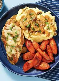 Cheesy Mushroom Chicken Recipe Hellofresh Recipe Hello Fresh Recipes Recipes Hello Fresh Dinners