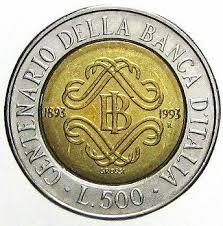 500 lire centenario della banca d italia valore. Monetazione In Lire Della Repubblica Italiana Benvenuti Su Lanostralira