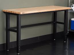 Home styles large wood server kitchen island / server with wine rack. Workbench Top Material Guide Hayneedle