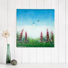Shop wayfair for all the best meadow wall art. Summer Meadow Square Glass Wall Panel Colette Halstead Glass