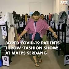Maeps is situated to the south of the malaysian agricultural research and development institute. Juice Malaysia Bored Covid 19 Patients Throw Fashion Show At Maeps Serdang Facebook
