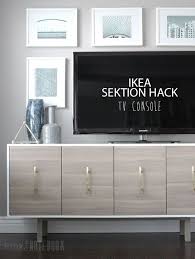 17 Ways To Make Ikea Furniture Look Amazingly High End Furniture Hacks Ikea Tv Stand Ikea Tv