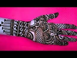 It also has with some different types of mehndi's like glitter, white heena, colored henna etc. Mahdi Ka Dizain Mehndi Design Bridal Mehndi Design Dulhan Mehandi Front Hand Mehndi Desig Mehndi Designs Eid Special Mehndi Design Latest Bridal Mehndi Designs