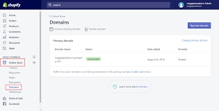 Choose verify connectionto confirm the new domain connection in your shopify admin panel. How To Set Your Primary Domain On Shopify In 4 Easy Steps Avada Commerce