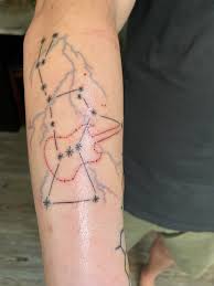 We hire buffers and sanders, managers and messengers, technicians and cashiers. Got My First Metallica Tattoo It S The Orion Constellation Doing Windmill Move On A Mop Red Gibson Sg Sadly No Tremolo With Rtl Blue Lightning In The Back Made Of 16 Stars