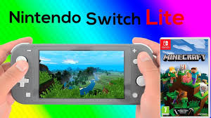 Minecraft Nintendo Switch Lite Gameplay Youtube