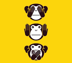 See No Evil Hear No Evil Speak No Evil Emoji Monkeys See No Evil Hear No Evil Speak No Evil Monkey Art Monkey Tattoos Political Satire Art
