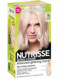 Nutrisse Ultra Color Lightest Platinum Hair Color Garnier Platinum Hair Color Platinum Blonde Hair Color Platinum Blonde Hair