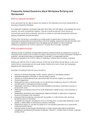 An official document filed by a complainant with the title ix coordinator or this policy prohibits retaliation in the form of harassment, intimidation, threats, or coercion, or in false allegations or false statements. Https Www Csu Edu Au Data Assets Pdf File 0004 1047613 Frequently Asked Questions About Workplace Bullying And Harassment Pdf