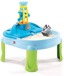 Amazon Com Step2 Splash N Scoop Bay Sand And Water Table Toys Games Kids Water Table Sand And Water Table Best Water Table