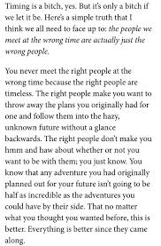 From Thoughtcatalog Com Heidi Priebe 2014 11 The Truth About Meeting Someone At The Wrong Time Soul11 Time Quotes Relationship Words Time Quotes
